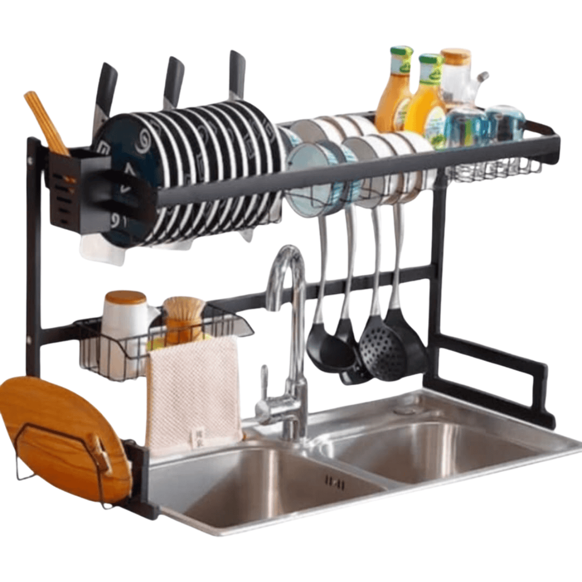 Comprar Organizador de Platos y Escurridor: La Solución Perfecta para tu Cocina. Si estás buscando comprar organizador de platos y escurridor, estás en el lugar indicado. En Onlineshoppingcenterg te ofrecemos una amplia variedad de opciones para mantener tu cocina ordenada y funcional. Descubre todo lo que necesitas saber sobre estos prácticos productos y cómo elegir el ideal para tu hogar.  ¿Qué es un Organizador de Platos y Escurridor? Un organizador de platos y escurridor es un accesorio indispensable en cualquier cocina. Su función principal es mantener tus platos, vasos, cubiertos y otros utensilios secos y organizados después de lavarlos. Algunos modelos incluyen tapas, estantes ajustables y materiales como acero inoxidable o plástico resistente.  Beneficios de Comprar un Organizador de Platos y Escurridor Optimización del espacio: Los modelos como el organizador de platos para alacena o el escurridor de platos sobre fregadero son ideales para cocinas pequeñas. Higiene garantizada: El uso de un escurridor de acero inoxidable asegura que tus utensilios estén secos y libres de humedad. Durabilidad: Diseños como el escurridor de platos plegable o el organizador de platos en madera ofrecen larga vida útil. Versatilidad: Algunos incluyen compartimentos para cubiertos, vasos y hasta vegetales, como el vegetable kitchen rack. Tipos de Organizadores de Platos y Escurridores Disponibles 1. Organizadores de Platos para Alacena Perfectos para almacenar platos en espacios reducidos. Modelos como el stainless steel kitchen rack son resistentes y elegantes.  2. Escurridores de Platos con Tapa Si buscas proteger tu vajilla del polvo, los escurridores de platos modernos con tapa son ideales.  3. Escurridores de Platos Plegables y Colgantes Ahorra espacio con diseños funcionales como el escurridor de platos colgante o el escurridor de platos plegable, ideales para cocinas pequeñas.  4. Escurridores de Acero Inoxidable Modelos como el escurridor de trastes de acero inoxidable ofrecen resistencia a la corrosión y una apariencia elegante.  5. Escurridores para Fregadero Diseños ajustables como el escurridor de platos sobre fregadero optimizan tu espacio y facilitan el drenaje del agua.  Consejos para Elegir el Mejor Organizador y Escurridor de Platos Espacio disponible: Considera opciones como el corner kitchen rack si cuentas con esquinas libres en tu cocina. Material: El escurridor de platos de acero inoxidable es ideal para mayor durabilidad, mientras que los modelos de plástico son más ligeros. Capacidad: Si tienes una familia grande, elige un escurridor de platos grande o un potrack para almacenar más utensilios. Funcionalidad adicional: Busca modelos con compartimentos para cubiertos, vasos o incluso toallas, como el towel rack kitchen. ¿Por Qué Comprar tu Organizador de Platos y Escurridor en Onlineshoppingcenterg? Variedad de opciones: Desde un platero escurridor de platos graduable y organizador de loza hasta un escurridor de trastes betterware, tenemos todo lo que necesitas. Materiales de calidad: Trabajamos con modelos de acero inoxidable, madera y plástico de alta resistencia. Precios competitivos: Accesorios como el escurre platos leroy merlin o el escurre platos plegable están disponibles a precios accesibles. Envíos rápidos: Recibe tu producto en tiempo récord y con la garantía de Onlineshoppingcenterg. Preguntas Frecuentes 1. ¿Cómo limpiar mi organizador de platos? Para modelos de acero inoxidable, utiliza un paño húmedo y un poco de vinagre. Los de plástico se pueden lavar con agua tibia y jabón.  2. ¿Puedo usar el escurridor de platos para otros utensilios? Sí, algunos modelos como el rfl kitchen rack y el drying kitchen rack incluyen compartimentos para vasos, cubiertos e incluso vegetales.  3. ¿Son fáciles de instalar? La mayoría de los modelos, como el escurridor de platos enrollable, no requieren instalación compleja. Simplemente colócalos en la superficie deseada.  En Onlineshoppingcenterg tenemos la mejor selección para comprar organizador de platos y escurridor. No esperes más y transforma tu cocina con estos prácticos accesorios. ¡Haz tu compra ahora y disfruta de una cocina más funcional y organizada!